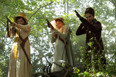 傲慢与偏见与僵尸剧照的剧照