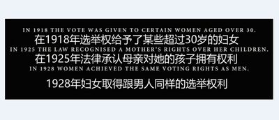 妇女参政论者剧照的剧照