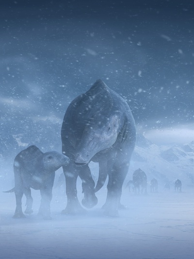 恐龙的行军剧照的剧照