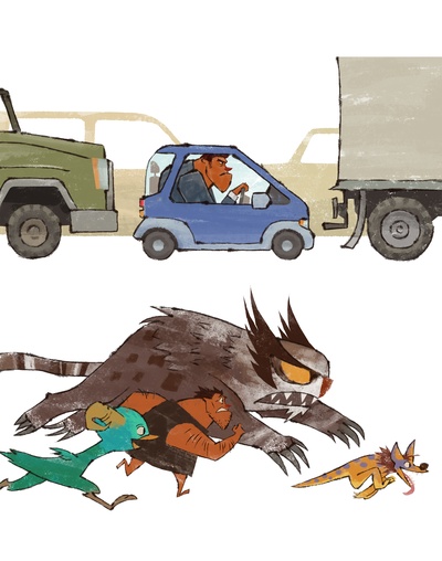 疯狂原始人剧照的剧照