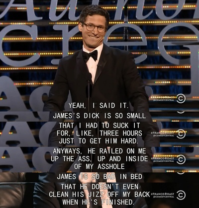 喜剧中心詹姆斯·弗兰科吐槽大会剧照的剧照