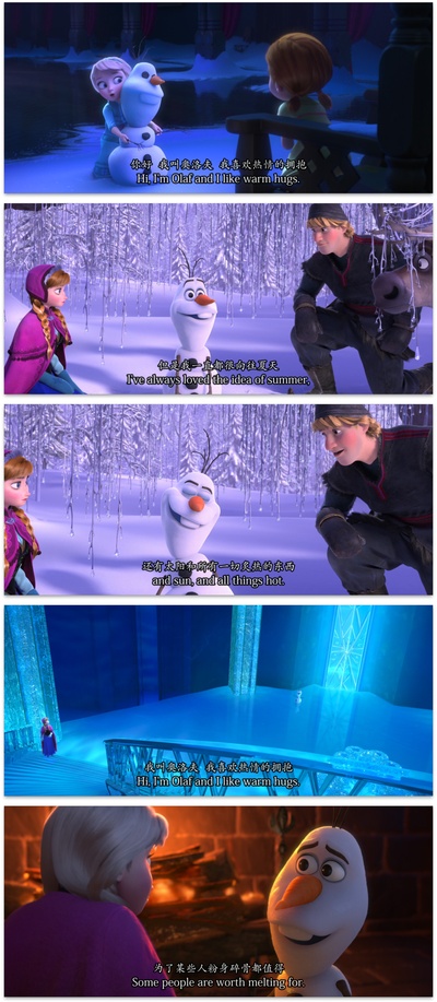 冰雪奇缘剧照的剧照