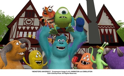 怪兽大学剧照的剧照