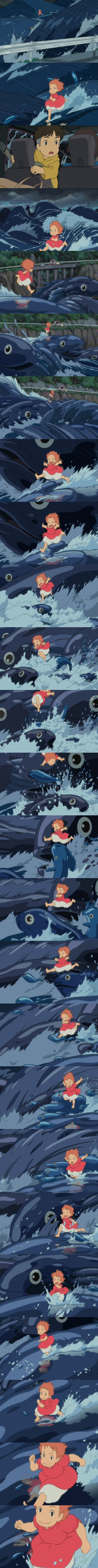 悬崖上的金鱼姬剧照的剧照