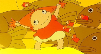 悬崖上的金鱼姬剧照的剧照