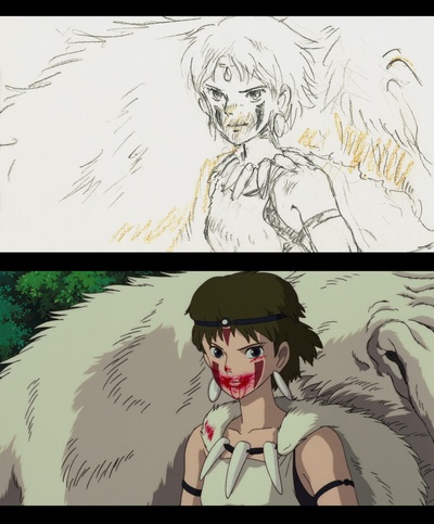 幽灵公主剧照的剧照