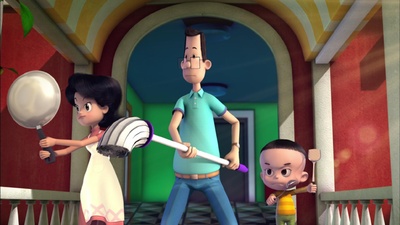 新大头儿子和小头爸爸之秘密计划剧照的剧照