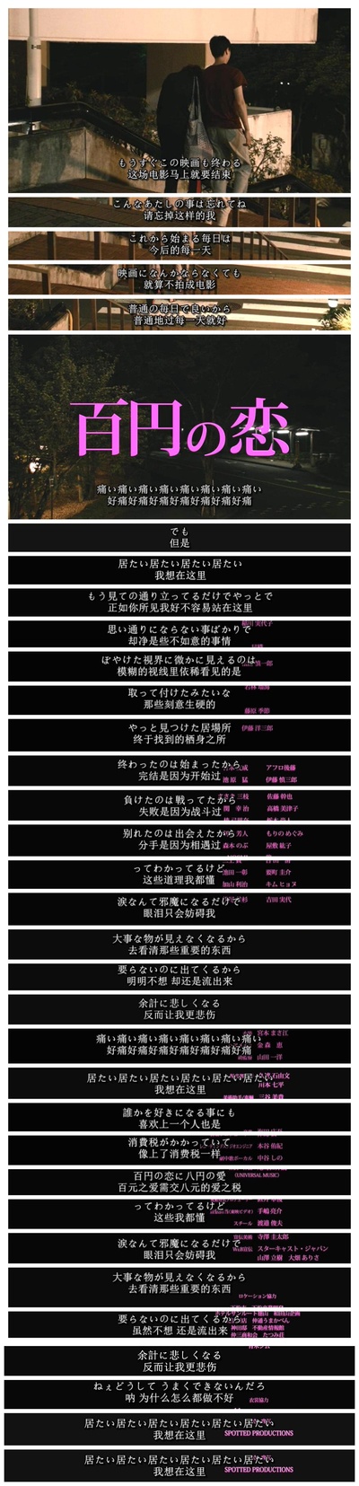 百元之恋剧照的剧照