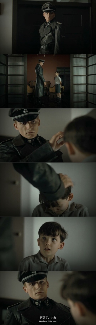 穿条纹睡衣的男孩剧照的剧照