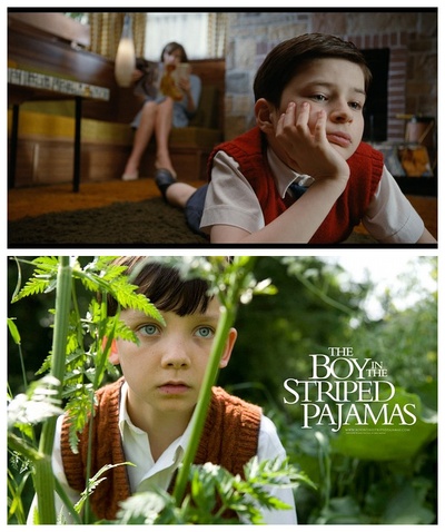 穿条纹睡衣的男孩剧照的剧照