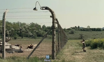 穿条纹睡衣的男孩剧照的剧照