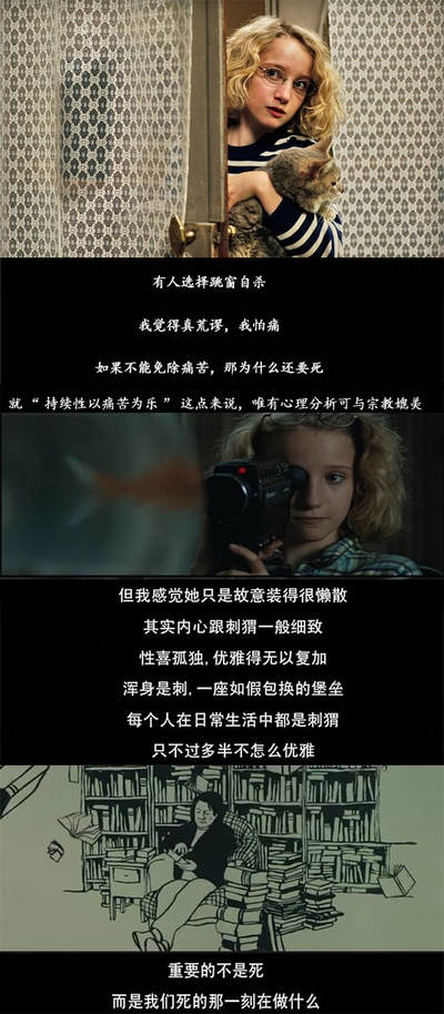 刺猬的优雅剧照的剧照