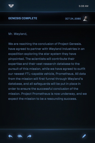 普罗米修斯剧照的剧照