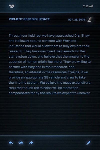 普罗米修斯剧照的剧照