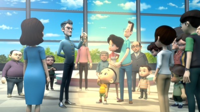 新大头儿子和小头爸爸2一日成才剧照的剧照