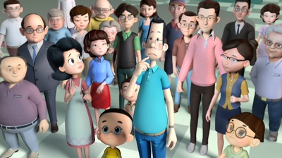 新大头儿子和小头爸爸2一日成才剧照的剧照