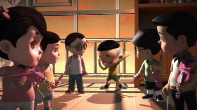 新大头儿子和小头爸爸2一日成才剧照的剧照