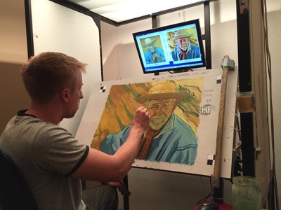 至爱梵高·星空之谜剧照的剧照