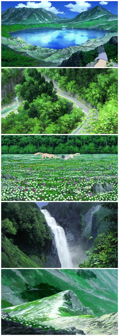 狼的孩子雨和雪剧照的剧照