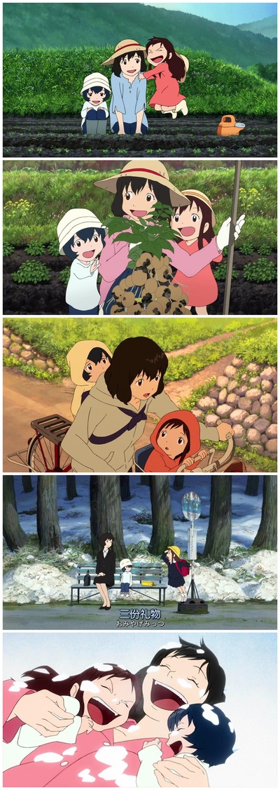 狼的孩子雨和雪剧照的剧照