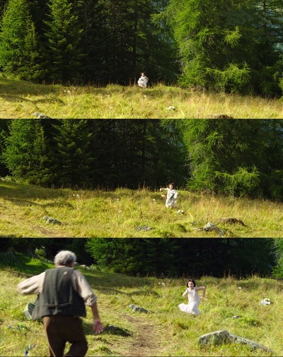 海蒂和爷爷剧照的剧照