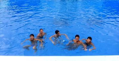 五个扑水的少年剧照的剧照