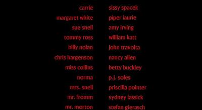 魔女嘉莉剧照的剧照