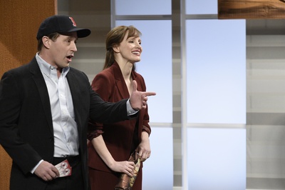 周六夜现场：杰西卡·查斯坦/特洛耶·希文剧照的剧照