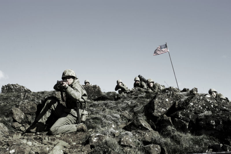 父辈的旗帜剧照的剧照