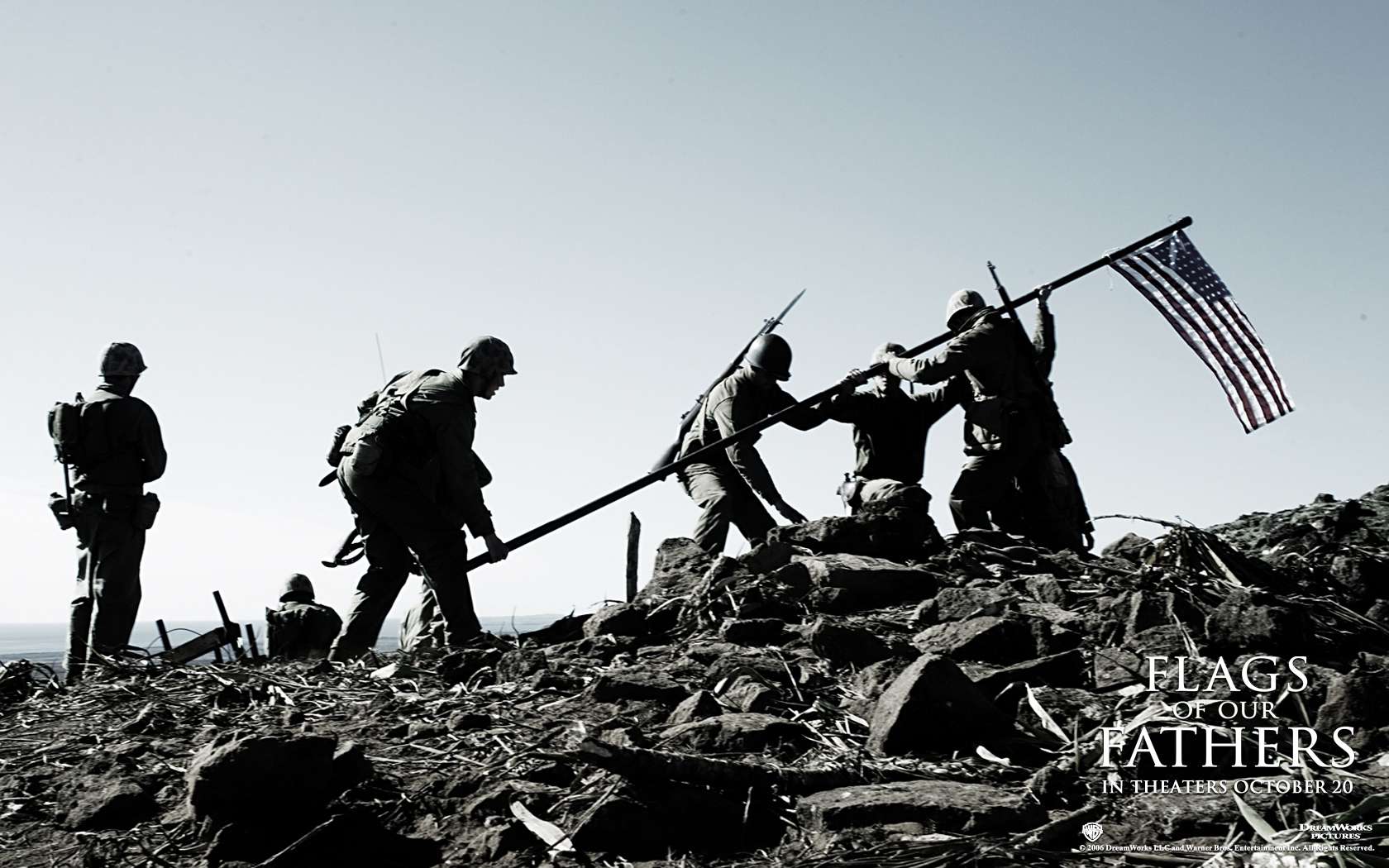 父辈的旗帜剧照的剧照