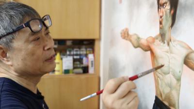 海报师：阮大勇的插画艺术剧照的剧照