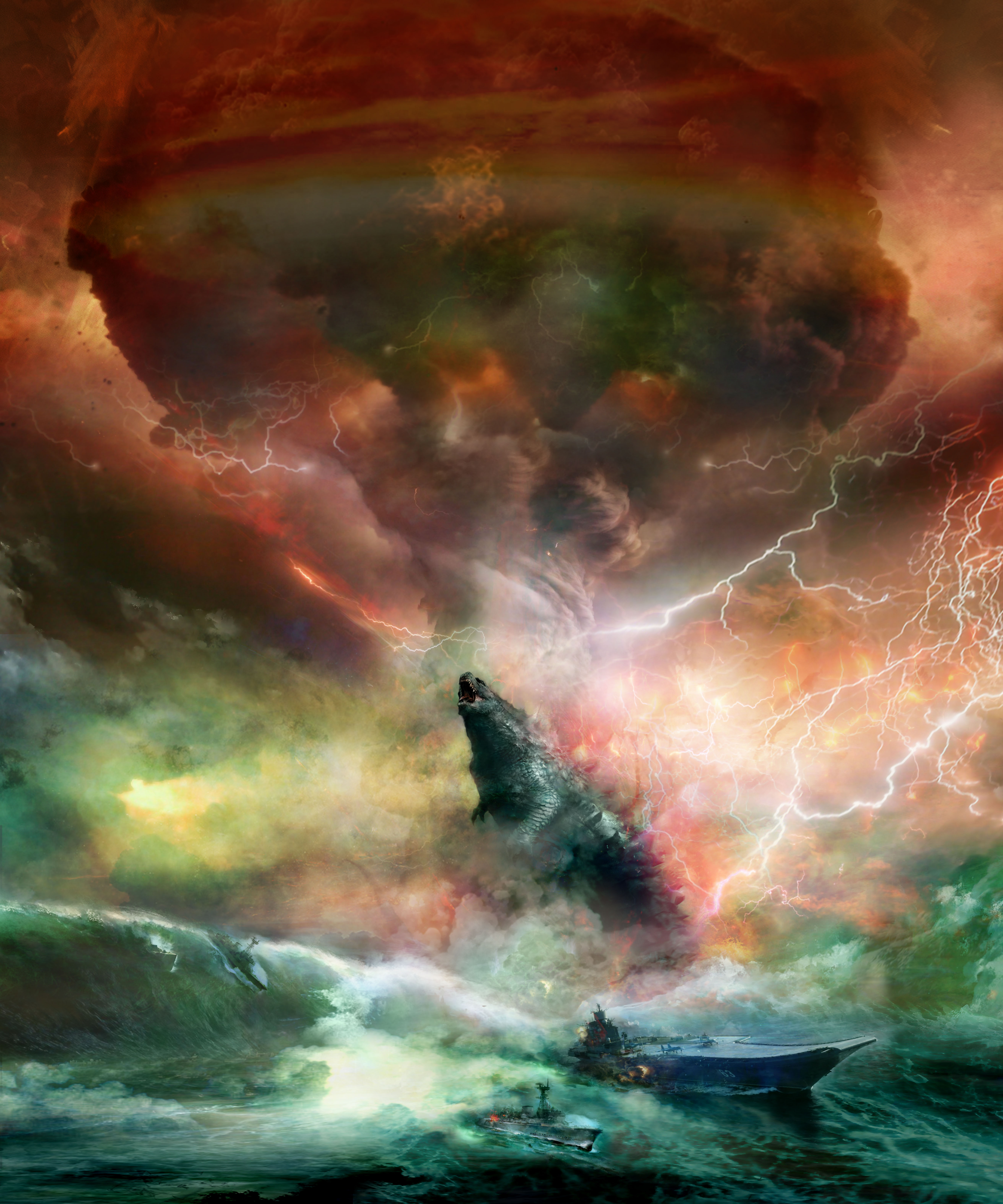 哥斯拉：怪兽之王剧照的剧照