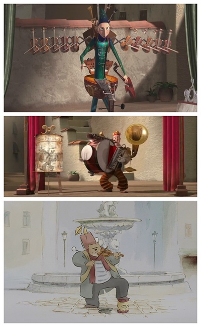 艾特熊和赛娜鼠剧照的剧照