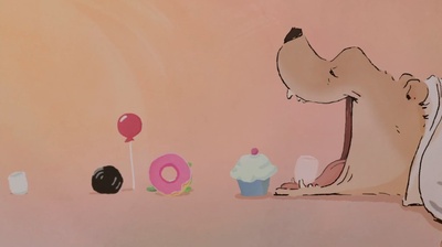 艾特熊和赛娜鼠剧照的剧照