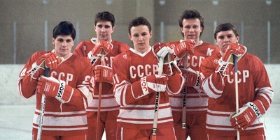 红军冰球队剧照的剧照