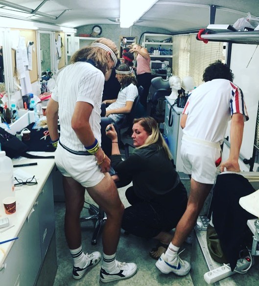 博格对战麦肯罗剧照的剧照