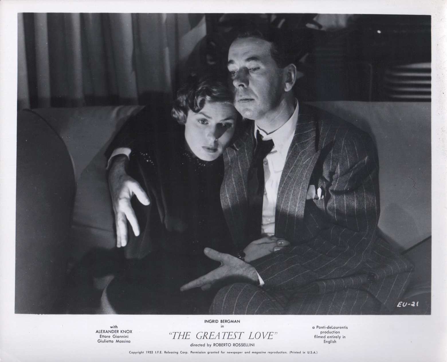 一九五一年的欧洲剧照的剧照