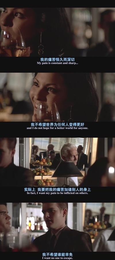 美国精神病人剧照的剧照