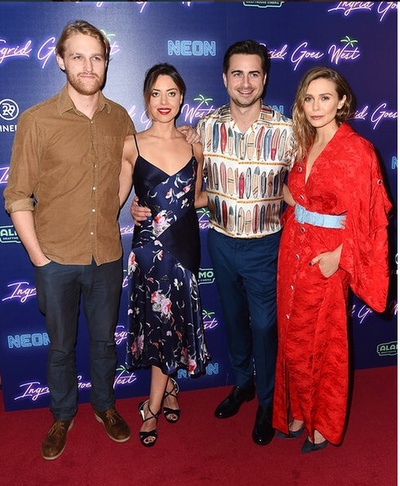 英格丽向西行剧照的剧照