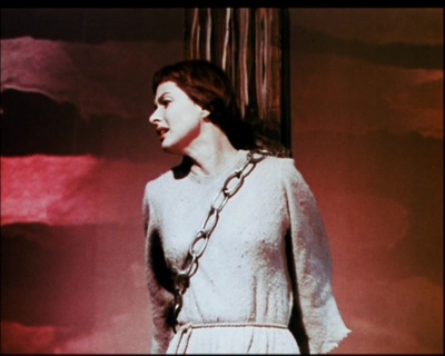 火刑柱上的贞德剧照的剧照