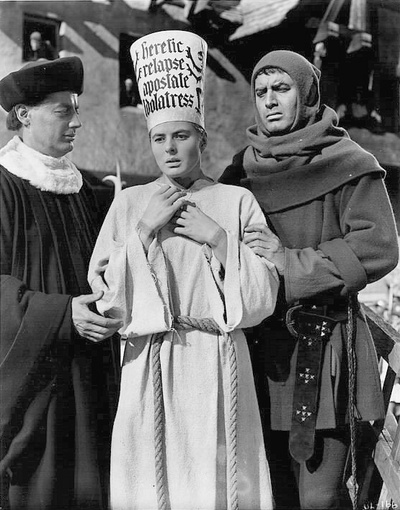 火刑柱上的贞德剧照的剧照