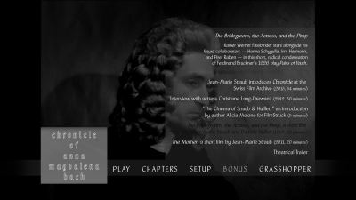 安娜·玛格达丽娜·巴赫的编年史剧照的剧照