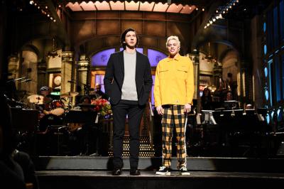 周六夜现场：亚当·德赖弗/坎耶·威斯特剧照的剧照