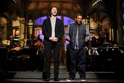 周六夜现场：亚当·德赖弗/坎耶·威斯特剧照的剧照