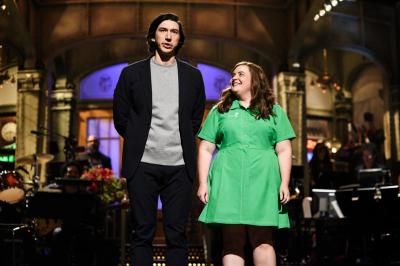 周六夜现场：亚当·德赖弗/坎耶·威斯特剧照的剧照