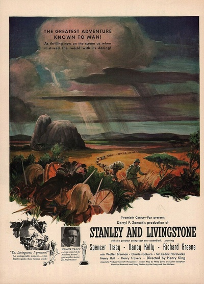 斯坦利与利文斯顿剧照的剧照