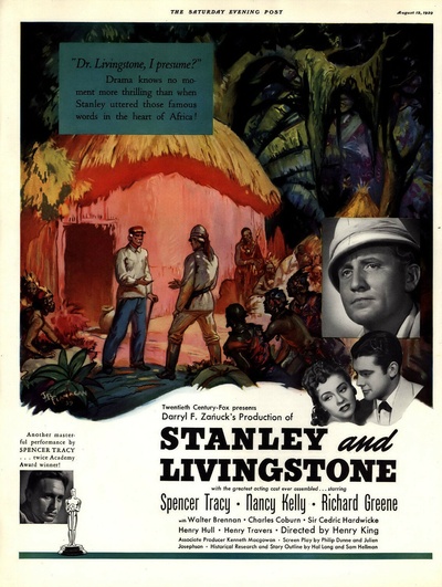 斯坦利与利文斯顿剧照的剧照