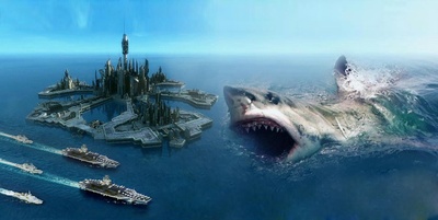 巨齿鲨：还活着的鲨鱼怪物剧照的剧照