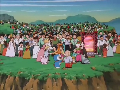 哆啦A梦：大雄与白金迷宫剧照的剧照