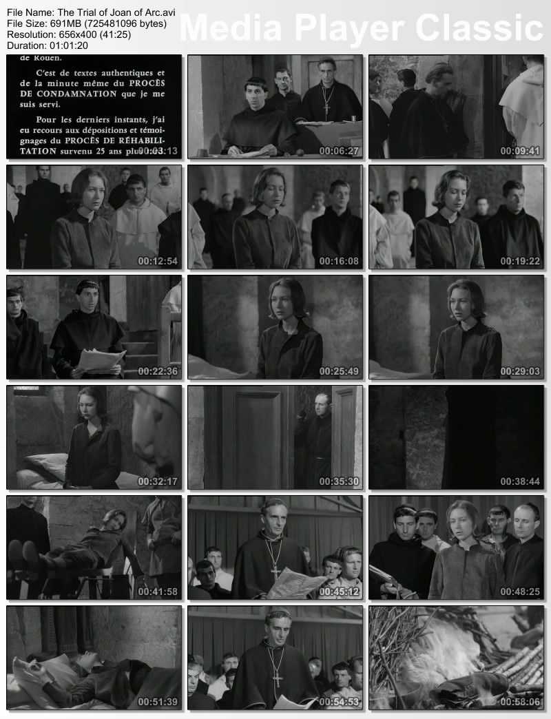 圣女贞德的审判剧照的剧照